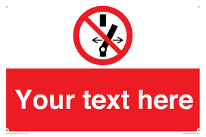 Custom prohibition Do not alter the state of the switch